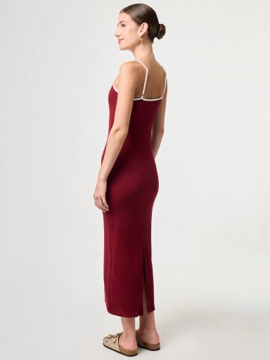 VESTIDO LARGO MUJER INDEX CEPIPING - 2