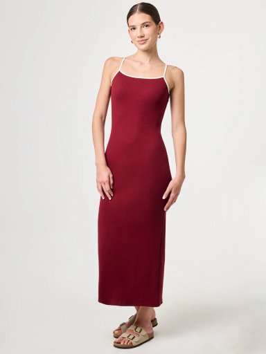 VESTIDO LARGO MUJER INDEX CEPIPING - 5