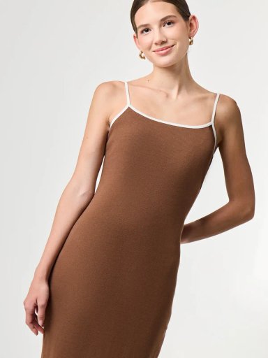 VESTIDO LARGO MUJER INDEX CEPIPING - 4