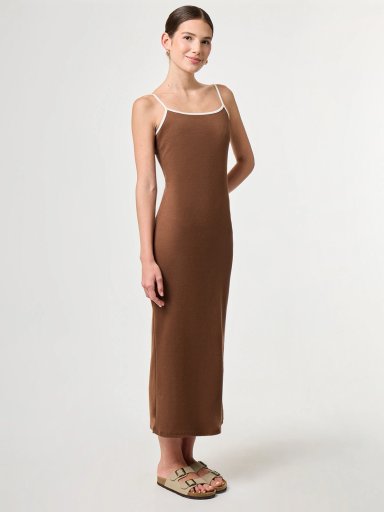 VESTIDO LARGO MUJER INDEX CEPIPING - 3