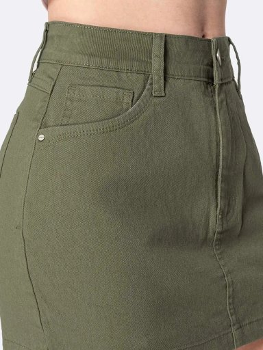 FALDA SHORT SLIM MUJER PIONER - 4