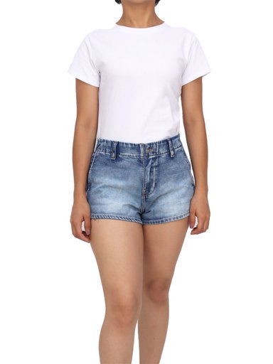 SHORT MUJER KAYRA POBLET PERFECT FIT DENIM