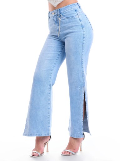 JEAN ALGODÓN WIDELEG MUJER METAL JEANS BRESIA - 3