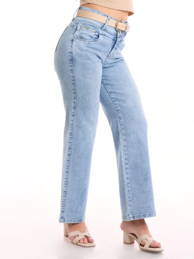 JEAN ALGODÓN WIDELEG MUJER METAL JEANS SANTISTA - 4