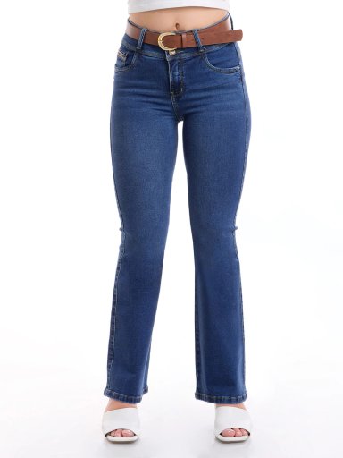 JEAN ALGODÓN FLARE MUJER METAL JEANS BRENDA - 2