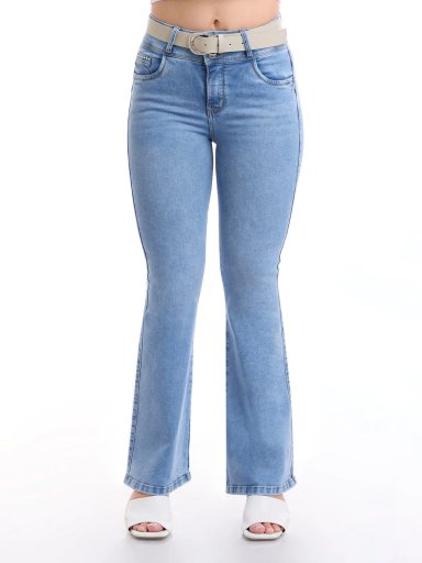 JEAN ALGODÓN FLARE MUJER METAL JEANS BRENDA - 2