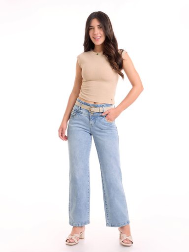 JEAN ALGODÓN RECTO MUJER METAL JEANS PEKIN - 1