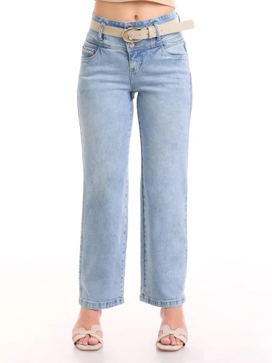JEAN ALGODÓN RECTO MUJER METAL JEANS PEKIN - 2