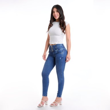 JEAN ALGODÓN SKINNY MUJER METAL JEANS MARRUECOS - 2