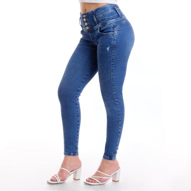 JEAN ALGODÓN SKINNY MUJER METAL JEANS MARRUECOS - 4