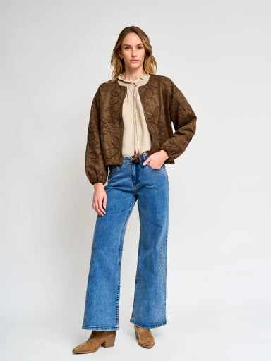 CASACA MUJER TATIENNE CORTA BOMBER - 5
