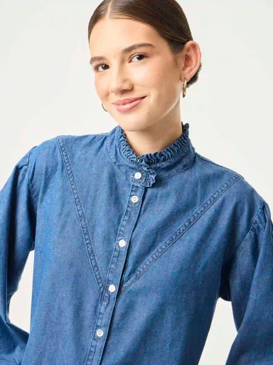 BLUSA MANGA LARGA MUJER PEPE JEANS - 4