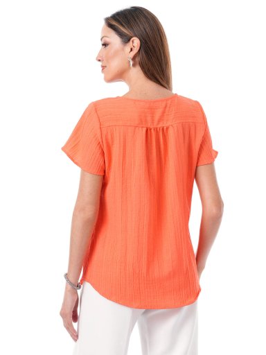 BLUSA MANGA CORTA MUJER CP MODA DE COLECCIÓN LAUSANNE - 2