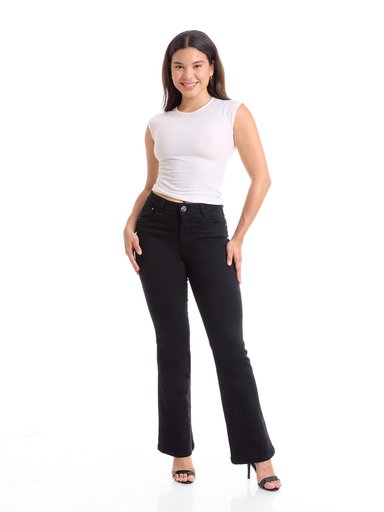 JEANS FLARE MUJER LUCERO - 5