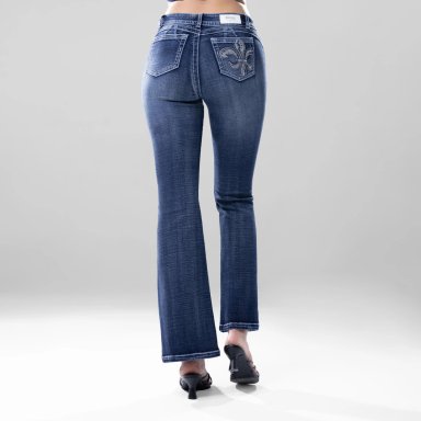 JEANS FLARE MUJER KANSAS LYDIA - 3