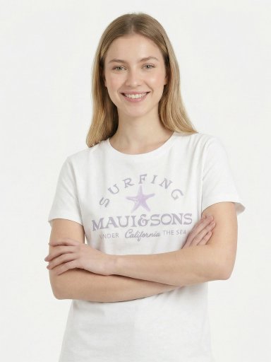 POLO MANGA CORTA MUJER MAUI AND SONS - 4