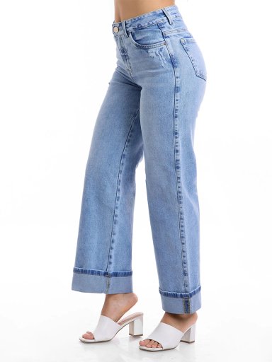 JEANS STRAIGHT MUJER METAL JEANS GITANA - 2