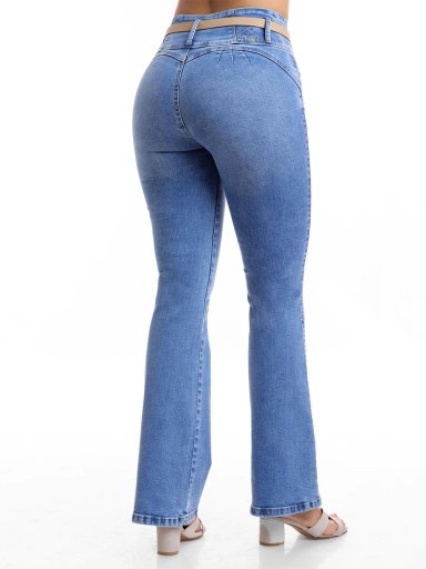 JEANS FLARE MUJER METAL JEANS FRANCESA - 4