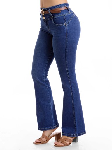 JEANS FLARE MUJER METAL JEANS FRANCESA - 4