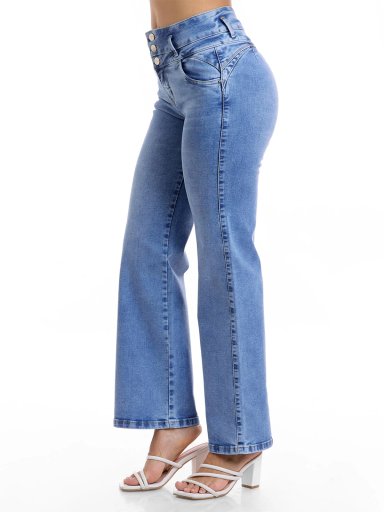 JEANS WIDE LEG MUJER METAL JEANS VALERIA - 4