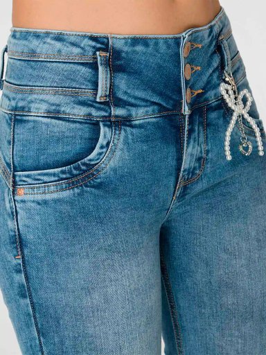 JEAN FLARE MUJER SQUEEZE DHAPHNE - 4