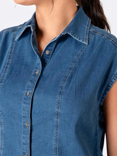 BLUSA MANGA CORTA MUJER PIONER TAELA - 4