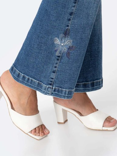 JEANS FLARE MUJER PIONER DYANET - 6