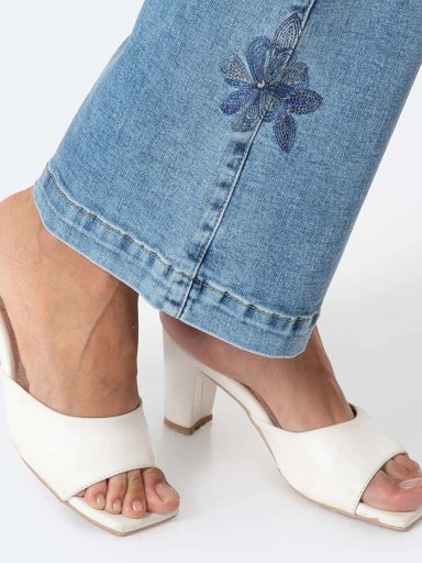 JEANS FLARE MUJER PIONER DYANET - 6