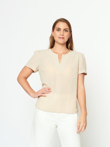 BLUSA MUJER MENTHA Y CHOCOLATE FATIMA - 1