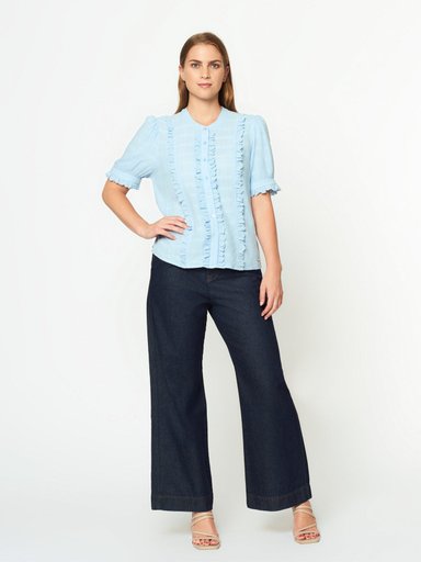 BLUSA MUJER MENTHA Y CHOCOLATE ROCIO - 1