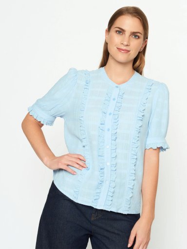 BLUSA MUJER MENTHA Y CHOCOLATE ROCIO - 2