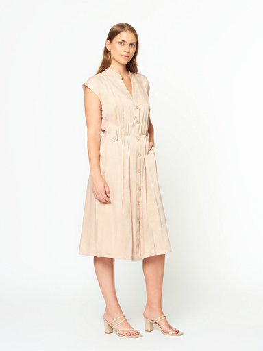 VESTIDO MUJER MENTHA Y CHOCOLATE FULVIA - 2