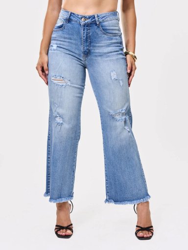 JEANS WIDE LEG MUJER ALEJANDRA BAIGORRIA MILE JUVENIL - 2