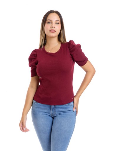 POLO MANGA CORTA MUJER METAL JEANS RIB FRANCIA - 4