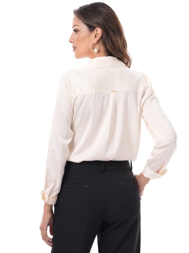 BLUSA MANGA LARGA MUJER CP MODA DE COLECCIÓN FCO26S04BL02 - 4