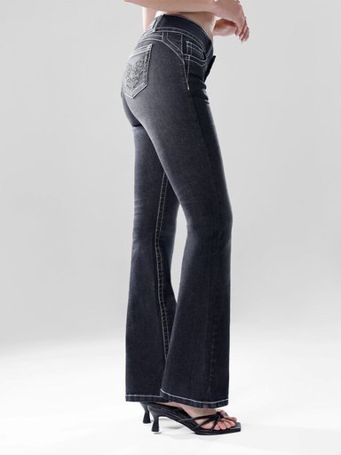 JEANS FLARE MUJER KANSAS DESIRE - 2