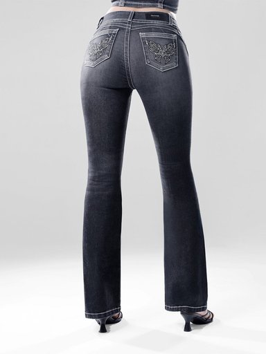JEANS FLARE MUJER KANSAS DESIRE - 3