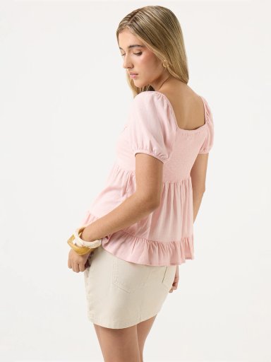 BLUSA MANGA CORTA MUJER INDEX ROMANT - 2