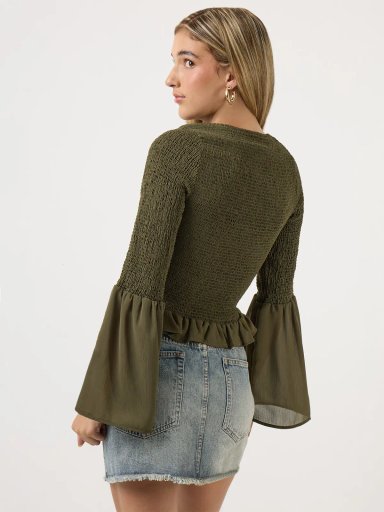 BLUSA MANGA LARGA MUJER INDEX PANAL - 2
