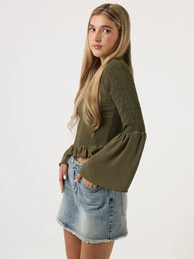 BLUSA MANGA LARGA MUJER INDEX PANAL - 3