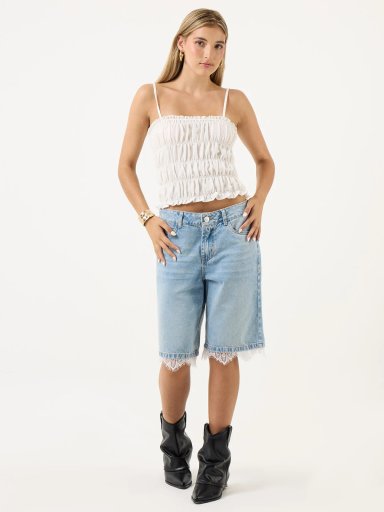 BLUSA SIN MANGAS MUJER INDEX STRAPLESS - 5