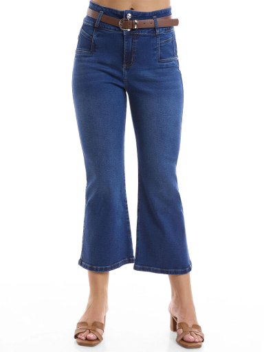 JEANS CROPPED FLARE MUJER METAL JEANS FABIOLA - 2