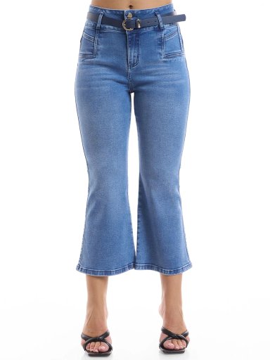 JEANS CROPPED FLARE MUJER METAL JEANS FABIOLA - 2