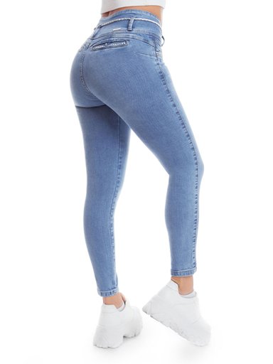JEANS CROPPED SKINNY MUJER METAL JEANS KITTY - 3