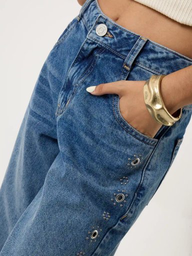 JEANS REGULAR MUJER INDEX TACHAS - 4