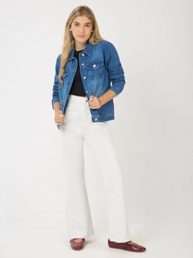 CASACA MUJER PEPE JEANS CORTA ROSE - 5