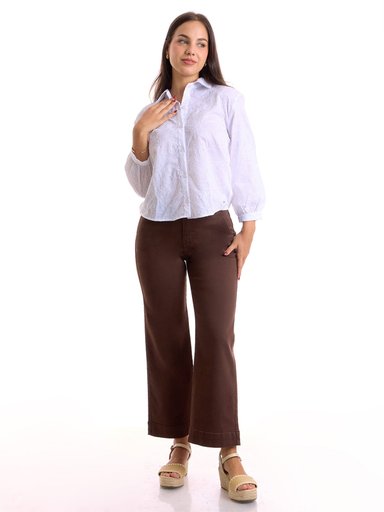 PANTALÓN CULOTTE MUJER METAL JEANS LUCERO - 5