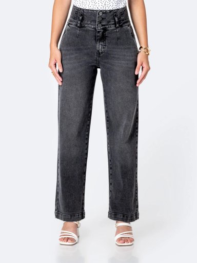 JEANS STRAIGHT MUJER PIONIER LANIIS - 2