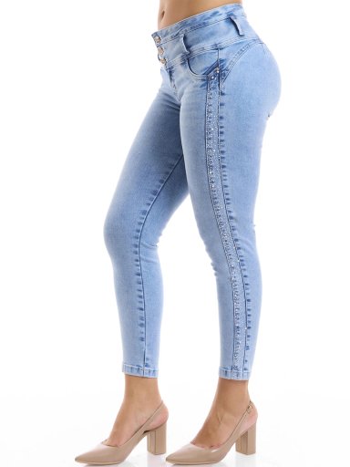 JEANS SKINNY MUJER METAL JEANS JAZMIN - 4