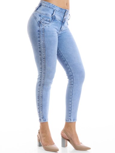 JEANS SKINNY MUJER METAL JEANS JAZMIN - 5